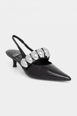 Kožené lodičky Jeffrey Campbell Persona-Sd čierna farba, JC-1256-19-4