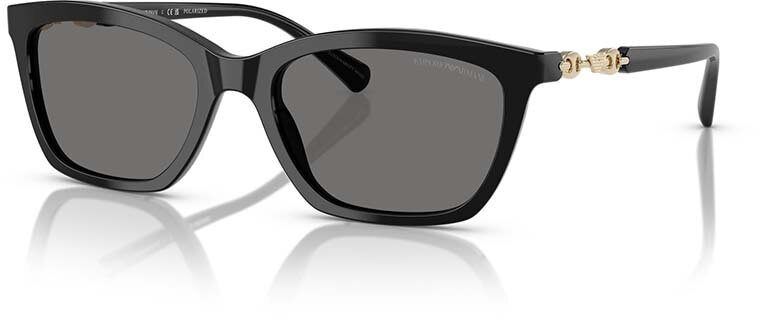 Slnečné okuliare Emporio Armani dámske, čierna farba, 0EA4238