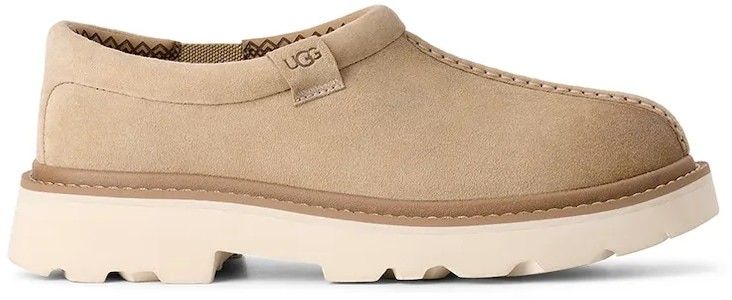 Semišové mokasíny UGG Tasman Lug pánske, béžová farba, 1166913-MDSD