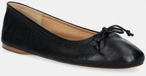 Kožené balerínky JW Anderson čierna farba, BL0031 LA0323 999