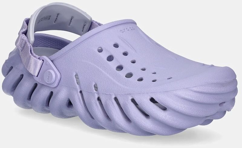 Šľapky Crocs X - (Echo) Clog dámske, fialová farba, 207937