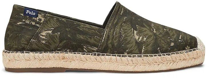 Espadrilky Polo Ralph Lauren Cevio Slip zelená farba, 803961285002
