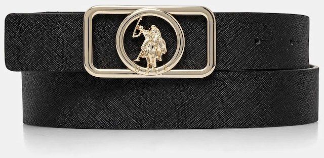 Opasok U.S. Polo Assn. CoupeBronze dámsky, čierna farba, AIUCF2472WVP