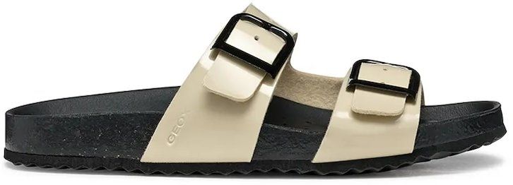 Šľapky Geox D BRIONIA R dámske, béžová farba, D55Y3M 000HH C6738