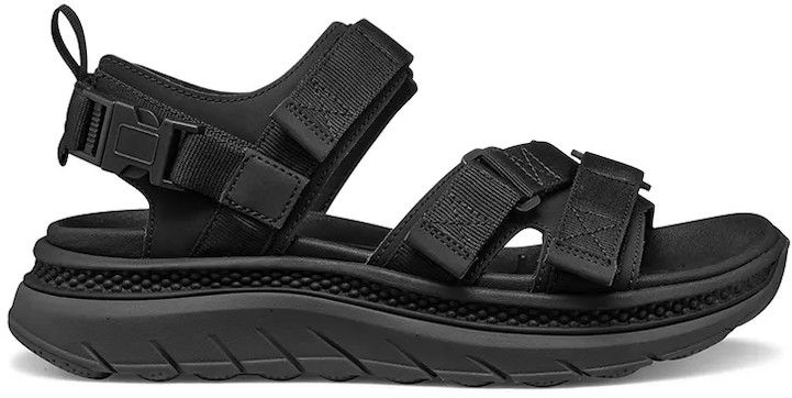 Sandále Geox U SPHERICA ACTIF X S pánske, čierna farba, U55L0A 0BC11 C9999