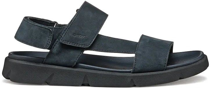 Nubukové sandále Geox U XAND 2S pánske, tmavomodrá farba, U15BGB 00032 C4002