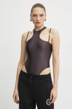 Body Versace Jeans Couture dámske, fialová farba, 78HAM210 J0223