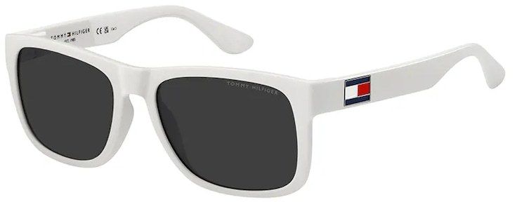 Okuliare Tommy Hilfiger pánske, biela farba, TH 1556/N/S