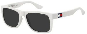 Okuliare Tommy Hilfiger pánske, biela farba, TH 1556/N/S
