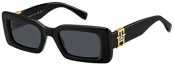 Okuliare Tommy Hilfiger dámske, čierna farba, TH 2125/S