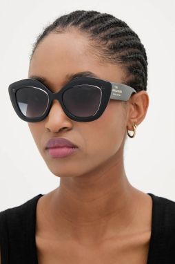 Okuliare Marc Jacobs dámske, čierna farba, MARC 800/S