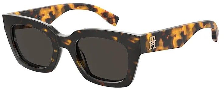 Okuliare Tommy Hilfiger dámske, čierna farba, TH 2052/S