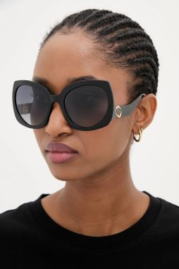 Okuliare Marc Jacobs dámske, čierna farba, MARC 808/S