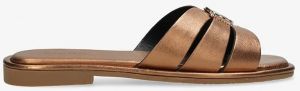Kožené šľapky Mexx RAMA PARROT dámske, hnedá farba, MI001606351W