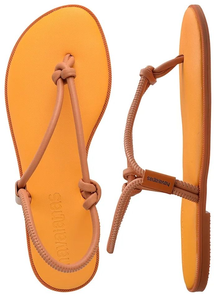 Sandále Havaianas UNA ACAI CERRADO dámske, oranžová farba, 4149616.4919