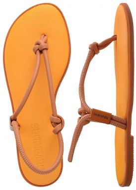 Sandále Havaianas UNA ACAI CERRADO dámske, oranžová farba, 4149616.4919