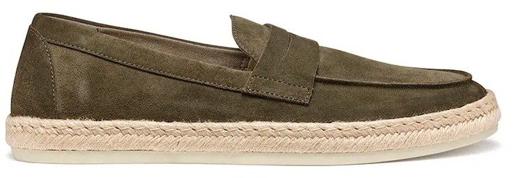 Semišové espadrilky Geox U COSTUNI hnedá farba, U55MRA 00022 C3009