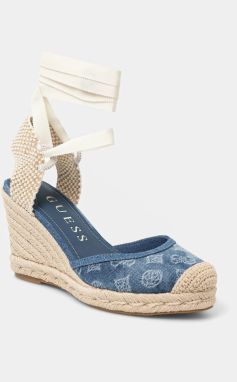 Espadrilky Guess CYRENA na kline, FLJCYR DEN04
