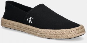 Espadrilky Calvin Klein Jeans INJ ESPADRILLE CV čierna farba, YM0YM01251
