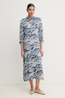 Šaty Bruuns Bazaar maxi, rovný strih