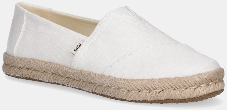 Espadrilky Toms ALPARGATA ROPE 2.1 biela farba, 10020681