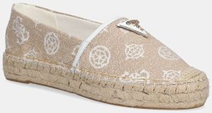 Espadrilky Guess JOLANDON béžová farba, FLJDNN FAL14