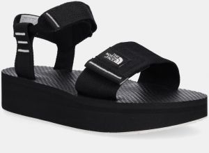 Sandále The North Face Skeena Platform dámske, čierna farba, na platforme, NF0A8AE7VOR1