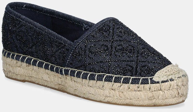Espadrilky Guess JOLANDYN tmavomodrá farba, FLJODY DEN14