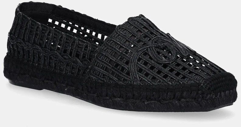 Espadrilky Weekend Max Mara ILMES čierna farba, 2515521135600