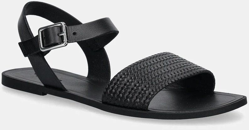 Kožené sandále Vagabond Shoemakers TIA 2.0 dámske, čierna farba, 5931-108-20