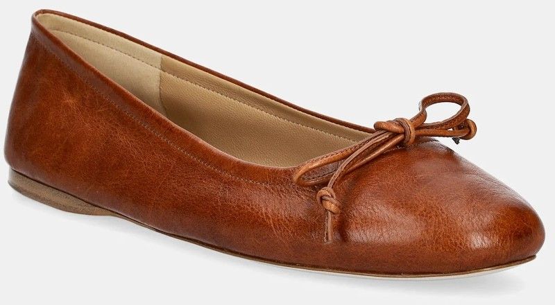 Baleríny JW Anderson hnedá farba, BL0031 LA0323 640