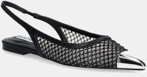Baleríny Steve Madden Marissa čierna farba, s otvorenou pätou, SM11003655