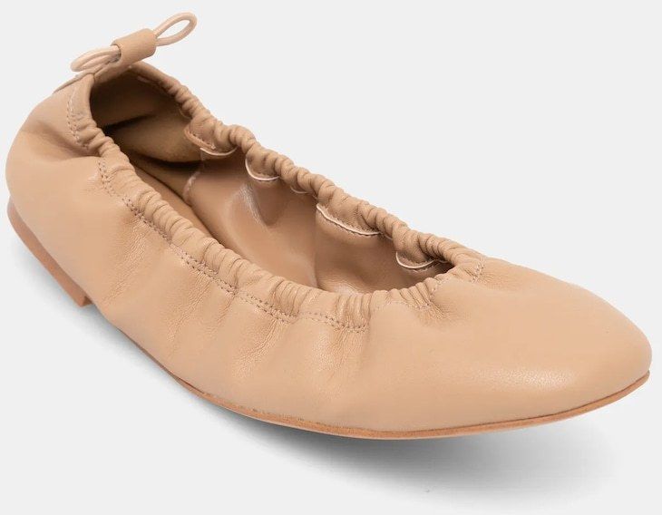 Baleríny Twinset béžová farba, 251TCP150