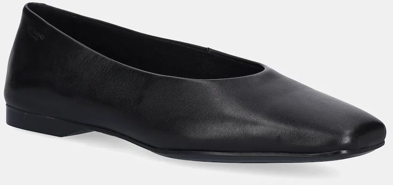 Kožené balerínky Vagabond Shoemakers DELIA čierna farba, 5907-101-20