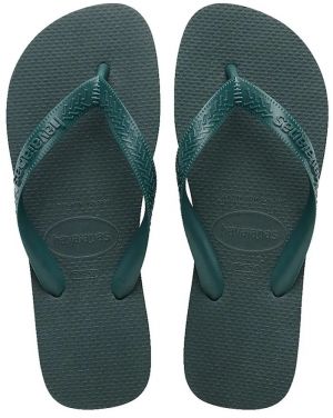 Šľapky Havaianas TOP SENSES dámske, zelená farba, 4149369.5266