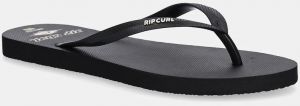 Šľapky Rip Curl dámske, čierna farba, na plochom podpätku, 17SWOT