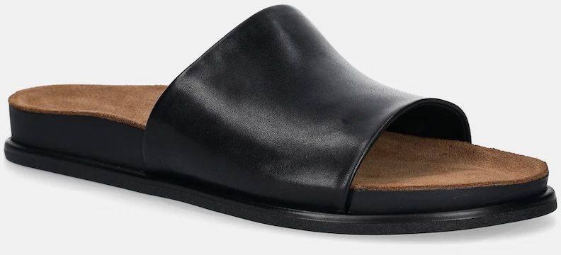 Kožené šľapky Vagabond Shoemakers EFFIE dámske, čierna farba, 5922-001-20