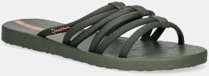 Šľapky Ipanema DIVERSA SLID dámske, zelená farba, 27237-BG827