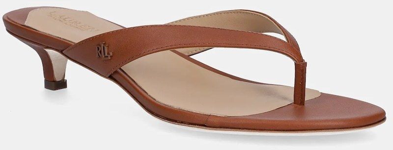 Kožené Šľapky Lauren Ralph Lauren Francesa