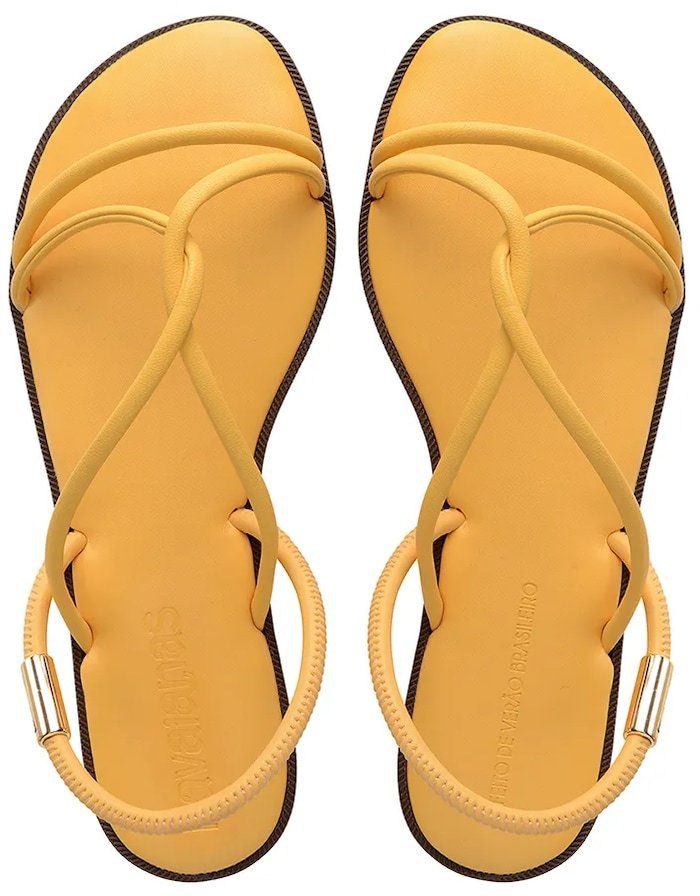Sandále Havaianas UNA MANGA CAJA dámske, žltá farba, 4149609.5559