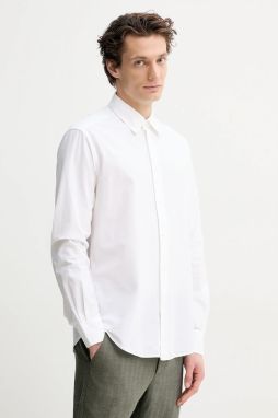 Bavlnená košeľa BARENA VENEZIA Camicia Maridola pánska, biela farba, regular, s klasickým golierom, CAU5070.2586