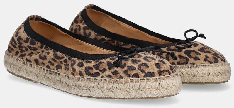 Semišové espadrilky Answear.LAB hnedá farba