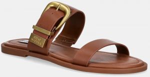 Šľapky Steve Madden Strider-E sandal dámske, hnedá farba, SM19000139