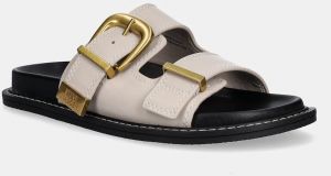 Šlapky Steve Madden Arch-E dámske, béžová farba, SM19000133