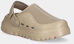 Šľapky UGG Peakmod pánske, béžová farba, 1166912-DND