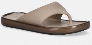 Šľapky Melissa MELISSA FLOAT AD dámske, béžová farba, na plochom podpätku, M 33915 BE188