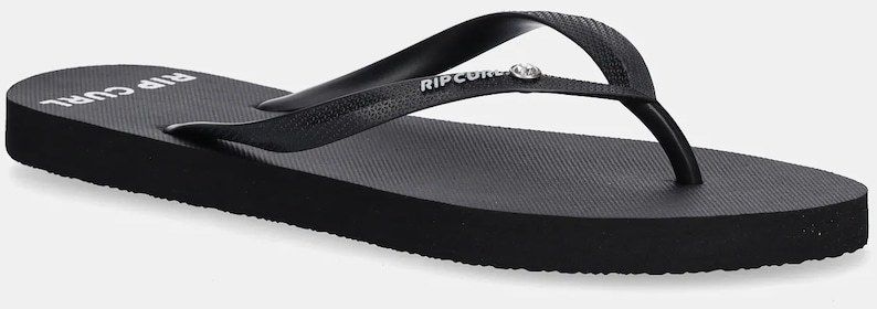 Šľapky Rip Curl dámske, čierna farba, na plochom podpätku, 173WOT