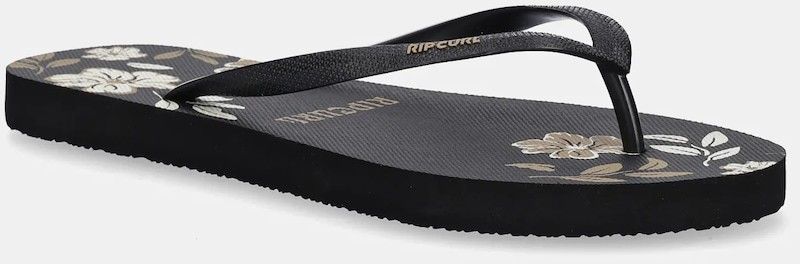 Šľapky Rip Curl dámske, čierna farba, na plochom podpätku, 174WOT