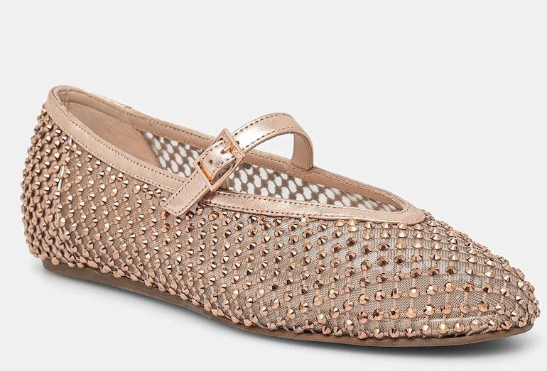 Baleríny Le Silla Ballerina Gilda zlatá farba, 0189C020MTPPCAZ908