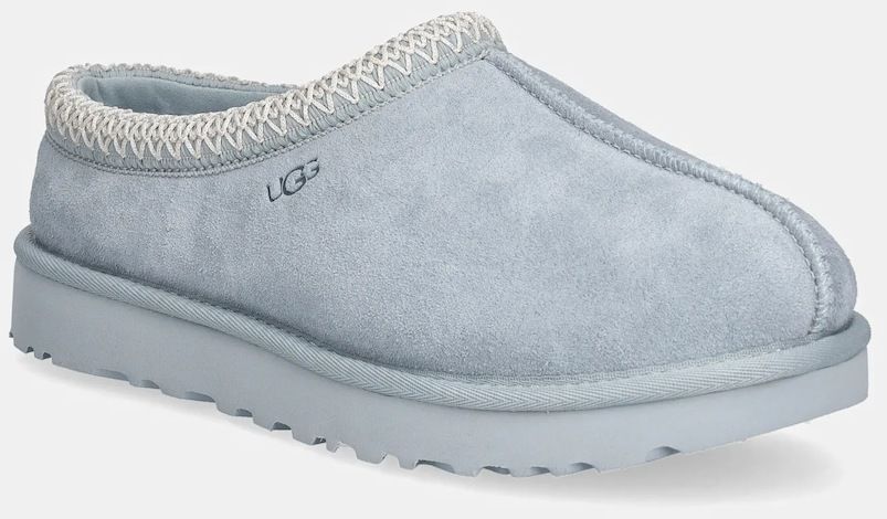 Semišové papuče UGG Tasman tyrkysová farba, 5955-SFOA